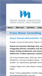 Mobile Screenshot of franzmoserconsulting.ch